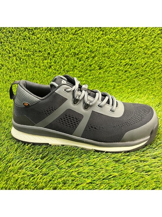Bogs Shoes - Bogs Sandstone Knit TR Womens Size 10 Black Composite Toe Work Shoes Sneakers